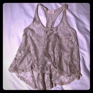 Crystal K racer back tank